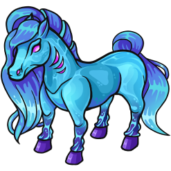 Aqua unicorn